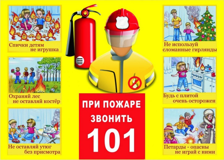‼️ Правила пожарной безопасности для детей‼️.